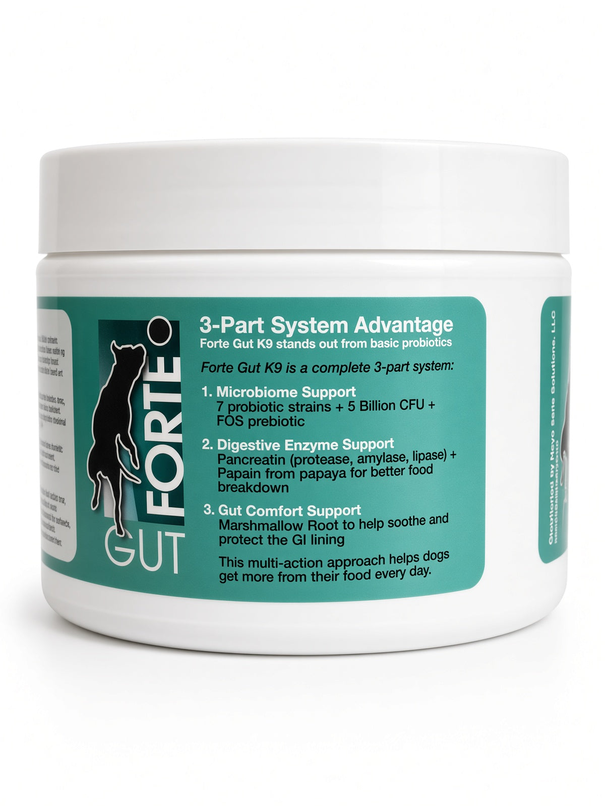 Forte Gut K9 Powder – 3-in-1 Gut Support for Dogs
