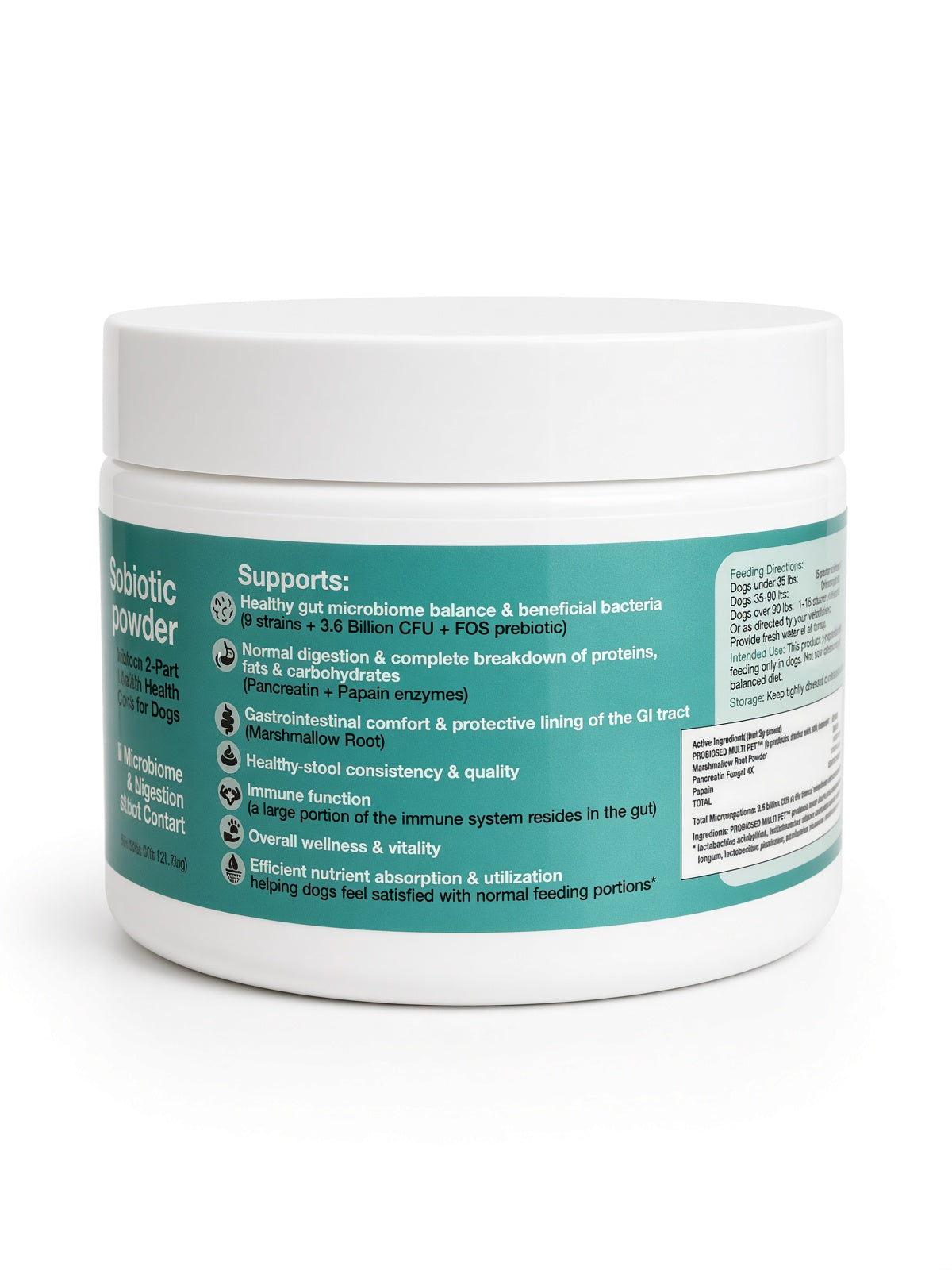 Forte Gut K9 Powder – 3-in-1 Gut Support for Dogs